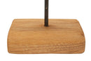 Scultura Dorat Cerchio 28x10x38 cm in Teak Riciclato         