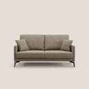 Divano 2 Posti 160x94x90 cm in Tessuto Marrone