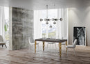 Tavolo 130x90x77 cm Tavolo Karamay Fix Noce