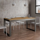 Tavolo Allungabile 160-420x90x77 cm Tecno Evolution Quercia Naturale