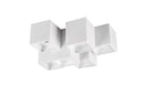 Plafoniera da Interno a LED in Metallo Bianco Opaco