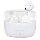 Cuffie Auricolari Wireless con Custodia per Ricarica Kooper  Bianco