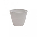 Vaso Medio Camelia Ø35x33 cm in Fibra sintetica Bianco
