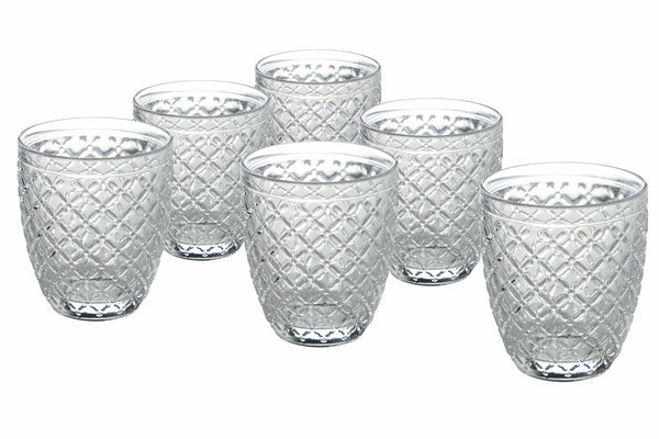 Set 6 Bicchieri Acqua in Vetro 350 ml Villa d'Este Home Tivoli Castle acquista