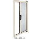 Zanzariera Avvolgibile Avorio per Porta e Balcone a Molla 160X250Cm