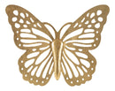 Farfalla Decorativa da Muro 3D 43x2x35 cm in Ferro Oro