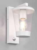 Applique da Esterno Attacco E27 in Alluminio Pressofuso Bianco Opaco