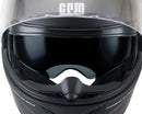 Casco Integrale per Scooter Visiera Lunga CGM Berlino 508A Nero Opaco Varie Misure