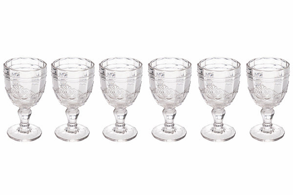 Set 6 Calici Vino in Vetro 235 ml Villa d'Este Home Tivoli online