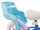 Bicicletta per Bambine 12" Disney Frozen Freno Caliper e Stabilizzatori in Acciaio Hi-Ten Azzurro