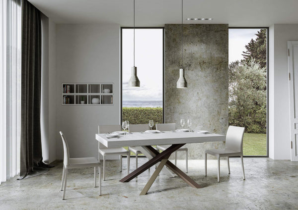 prezzo Tavolo 180x90x77 cm Volantis Fix Bianco Frassino