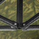 Gazebo Richiudibile Pieghevole 3x3m in Acciaio e PVC Impermeabile Mimetico