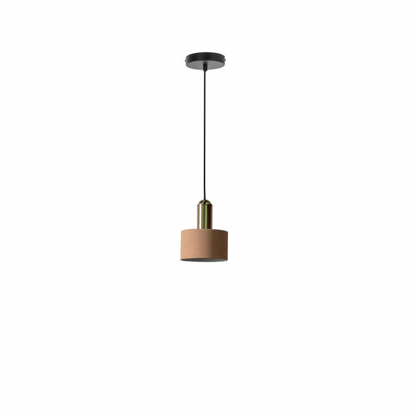Lampada a Sospensione 13x13xH150 cm in Metallo Sirio Rosa Opaco prezzo
