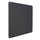 Pannello Fonoassorbente da Parete con Fori 100x100 cm Kit di 4 distanziali Coprivite Gold Finitura Antracite