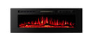 Camino Elettrico da Incasso 46,5x190,5x12,1 cm Effetto Fiamma 1500W Amadeo 75