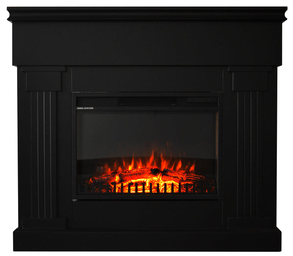acquista Camino Elettrico da Pavimento Effetto Fiamma 1500W Varma Nero