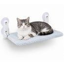 Cuccia da Finestra Amaca per Gatto 52x30 cm Max 6 kg Bianco      