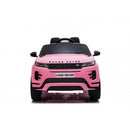 Macchina Elettrica per Bambini Licenza Land Rover Evoque 12V con Telecomando Rosa