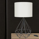 Lampada da tavolo ufficio scrivania Pena nero bianco