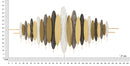 Pannello da Muro Oligram 149x5x70 cm in Ferro Multicolor      