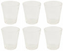 Set 6 Bicchieri Ø9x10 cm in Vetro Soffiato Villa d'Este Home Tivoli Cancun Trasparenti