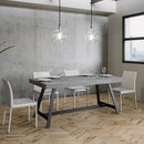 Tavolo 160x90x76 cm Achille Fix Cemento