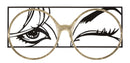 Pannello Eyewear 89,5x3,8x41,3 cm in Ferro Multicolor      