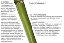 Tappeto bambù cm 240x180x0,5