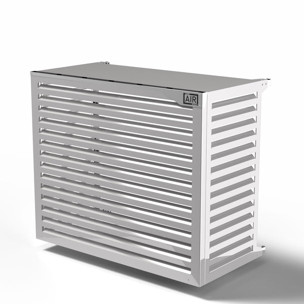 prezzo Copri Condizionatore 135x112x74 cm in Alluminio a Parete Big Blade XXL Bianco