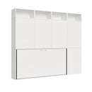 Letto Singolo a Scomparsa Composizione B Kando H226,7 Bianco Frassino 