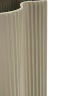 Vaso Frankfurt 21x12x36 cm in Ferro Bianco      