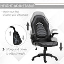 Sedia da Gaming Ergonomica 66,5x51x115-125 cm in Similpelle  Nera