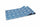 Runner da Tavolo 40x140x0,5 cm in Cotone VdE Tivoli 1996 Masai Bianco e Blu