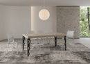 Tavolo Allungabile 180-284x90x77 cm Karamay Premium Cashmere Telaio Antracite 