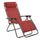 Sedia Sdraio Zero Gravity Reclinabile Pieghevole Rosso