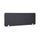 Pannello Fonoassorbente da Banco 120x45 cm Coppia di Piedini con Base D'Appoggio Finitura Antracite