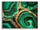 Dipinto su Tela Laccato Smeraldy con Cornice 82x4x62 cm in Metallo e Abete e Tela