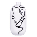 Vaso con Viso Ø12,4x25 cm  in Ceramica VdE Tivoli 1996 Vis a Vis