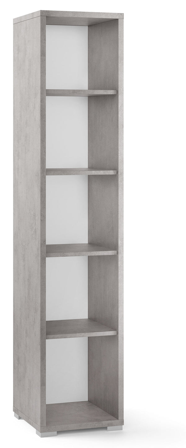 sconto Libreria a Giorno 39x182x41 cm Cemento
