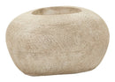 Porta Vaso da Esterno Stone 78,5x56x33,5 cm in Resina Grigio      