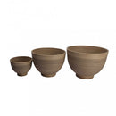 Vaso Grande Narciso Ø45x32 cm in Fibra sintetica Taupe
