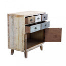 Mobile Clark 80x40x85 h cm in Legno Multicolor