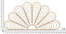 Pannello da Muro Panama 160x2x80cm cm in Ferro 
