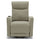 Poltrona Alzapersona Elettrica 2 motori 74x80x105 cm in Tessuto  Londra Tortora