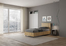 Letto Singolo Demas Testata Dritta  Quercia Varie Misure