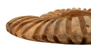 Svuotatasche Geris Ø35x7 cm in Teak Riciclato      