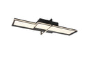 Plafoniera da Interno a led in Metallo Antracite
