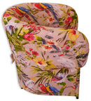 Poltrona Imbottita 65x65x75 cm in Tessuto Renier Tropical