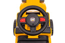 Escavatore con Ruspa Cavalcabile 54x30x35 cm Caterpillar Giallo