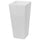 Vaso Luminoso da Giardino a LED 38x38x80 cm in Resina 5W Cedar Bianco Caldo